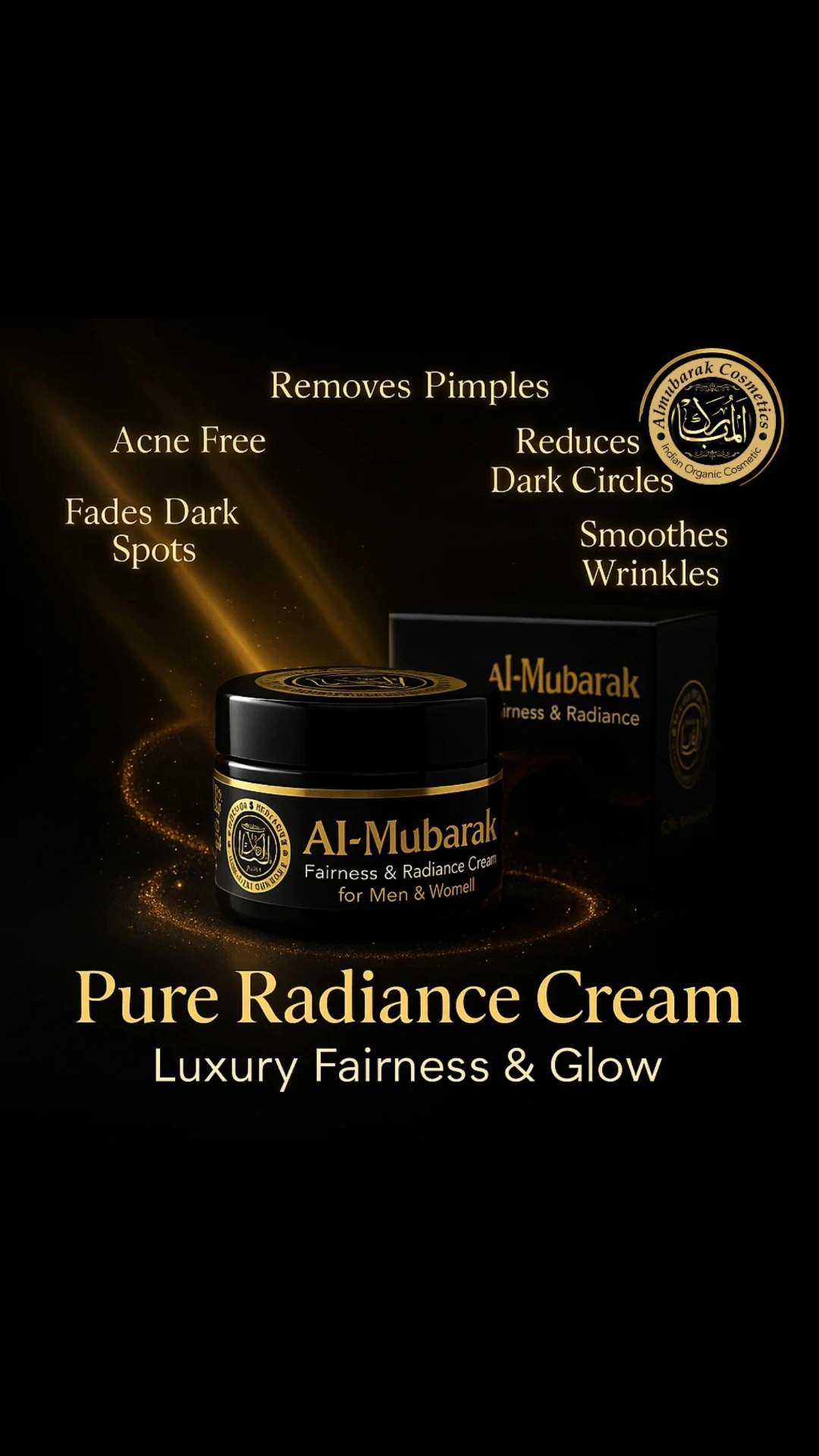 Almubarak Fairness & Radiance Cream For Men & Women - Image 2